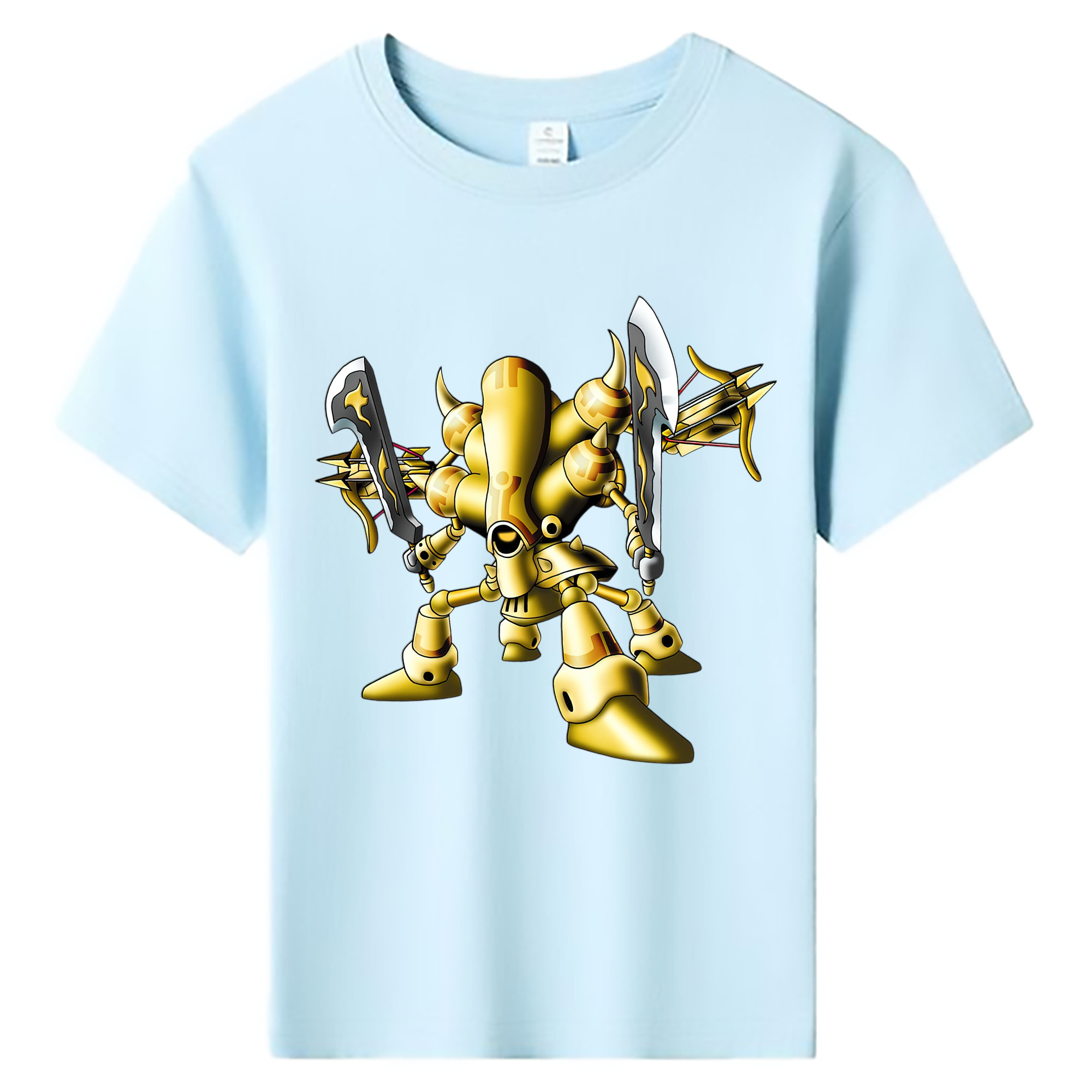 （画像用） ドラゴンクエスト Doragon Kuesuto Dragon Quest 綿100％キッズTシャツ（フロントプリント）